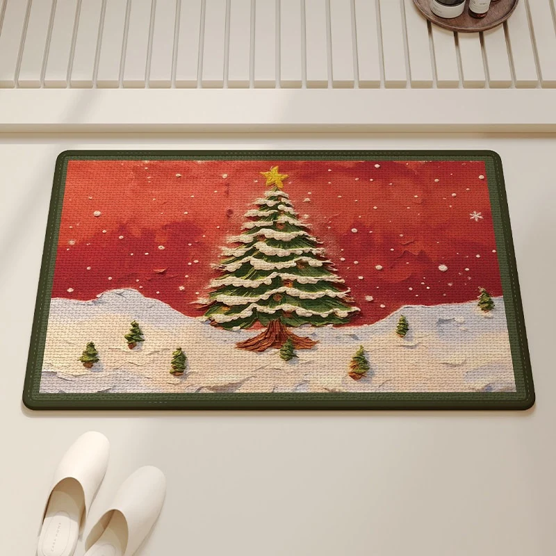 Festive Gingerbread Holiday Doormat Stornfield