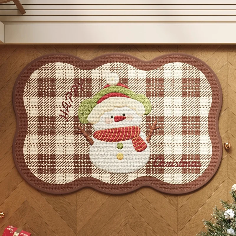 Festive Gingerbread Holiday Doormat Stornfield