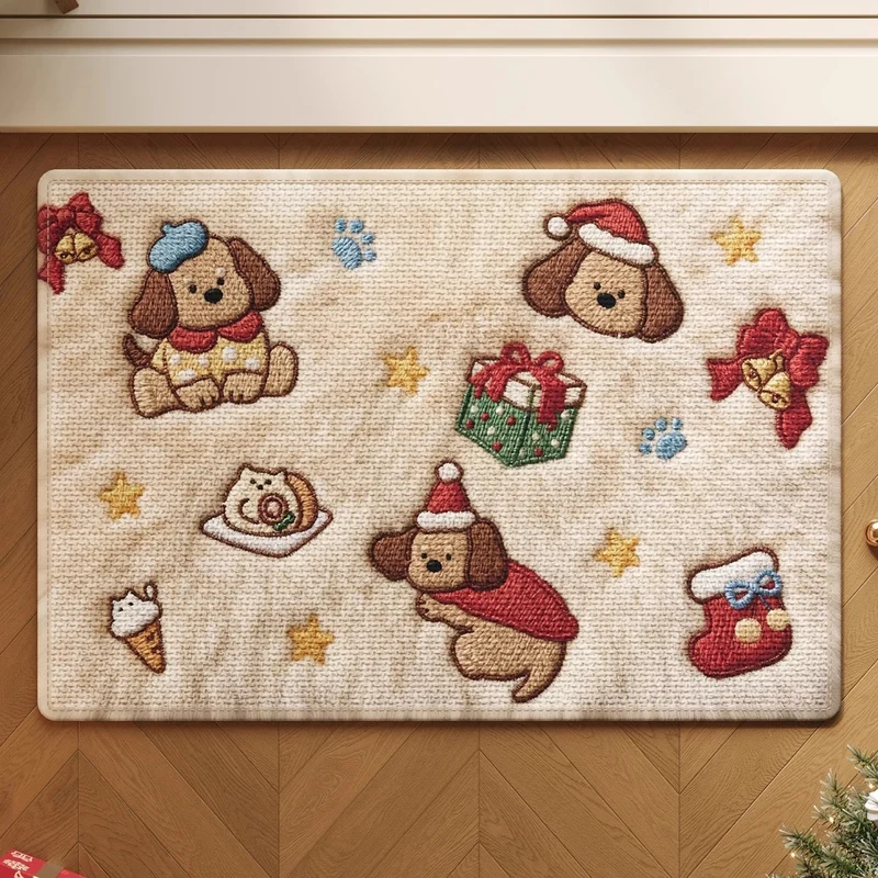 Festive Gingerbread Holiday Doormat Stornfield