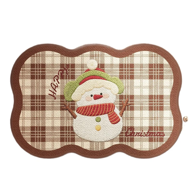 Festive Gingerbread Holiday Doormat Stornfield