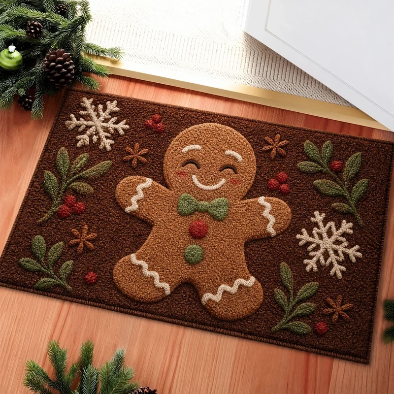 Festive Christmas Character Doormat Stornfield
