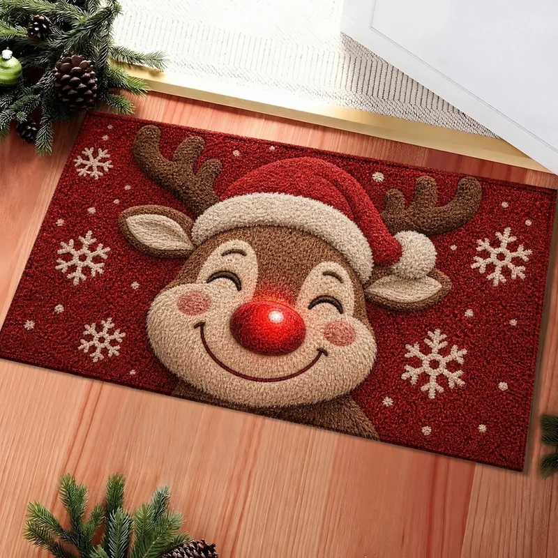 Festive Christmas Character Doormat Stornfield