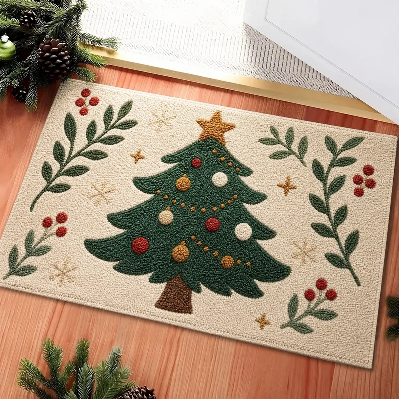 Festive Christmas Character Doormat Stornfield