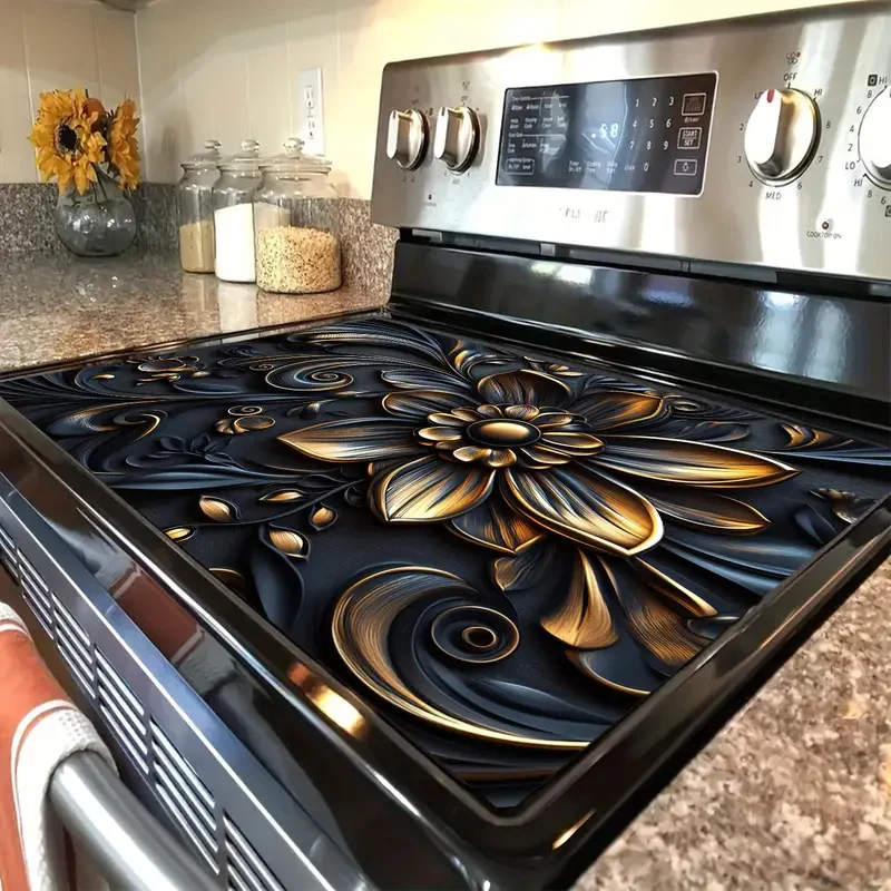 Elegant Tree of Life Decorative Kitchen Mat Stornfield