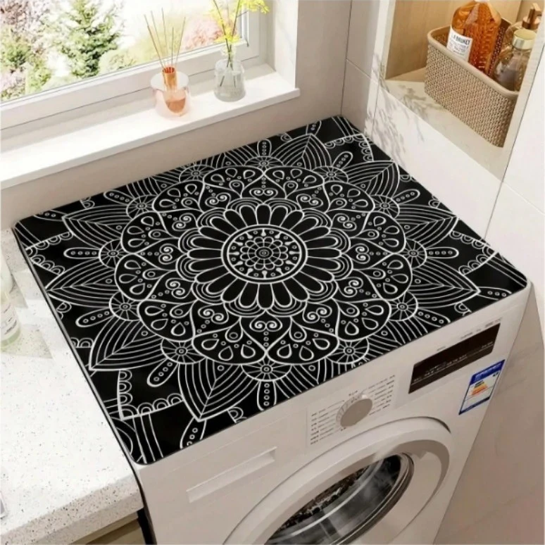 Elegant Tree of Life Decorative Kitchen Mat Stornfield