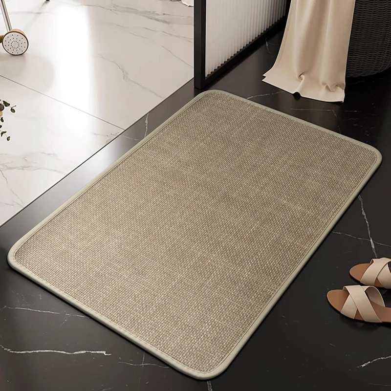 Elegant Textured Kitchen Mat Stornfield