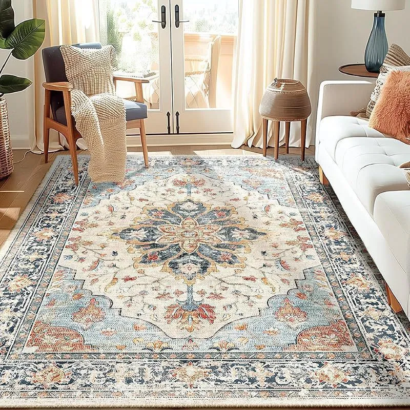 Elegant Floral Pattern Area Rug Stornfield