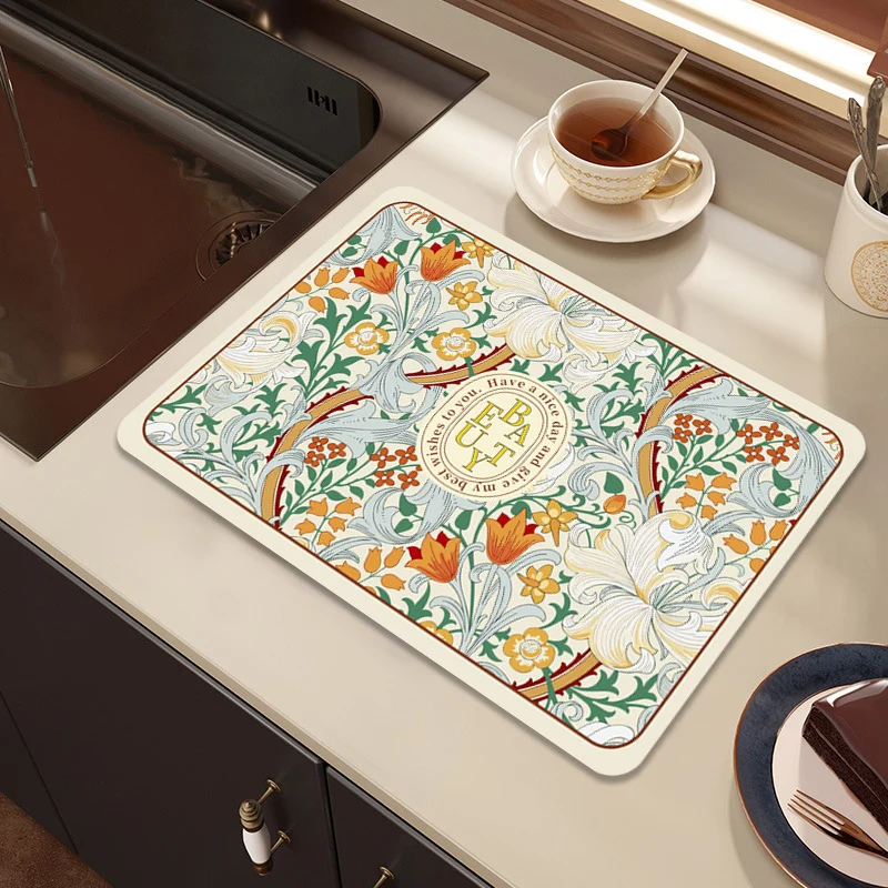 Decorative Kitchen Counter Mat Stornfield