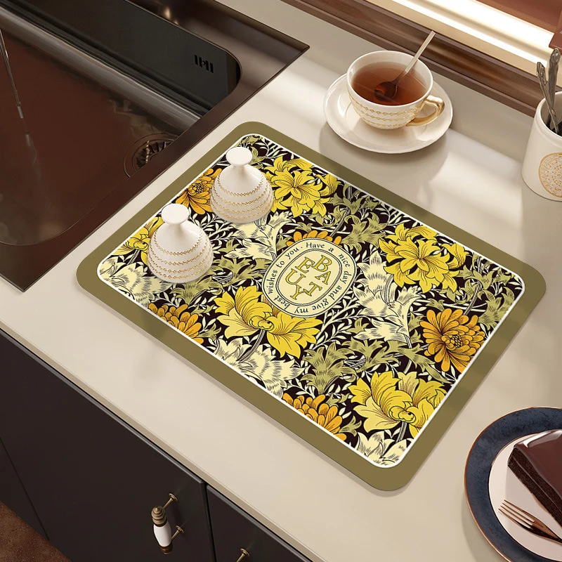 Decorative Kitchen Counter Mat Stornfield