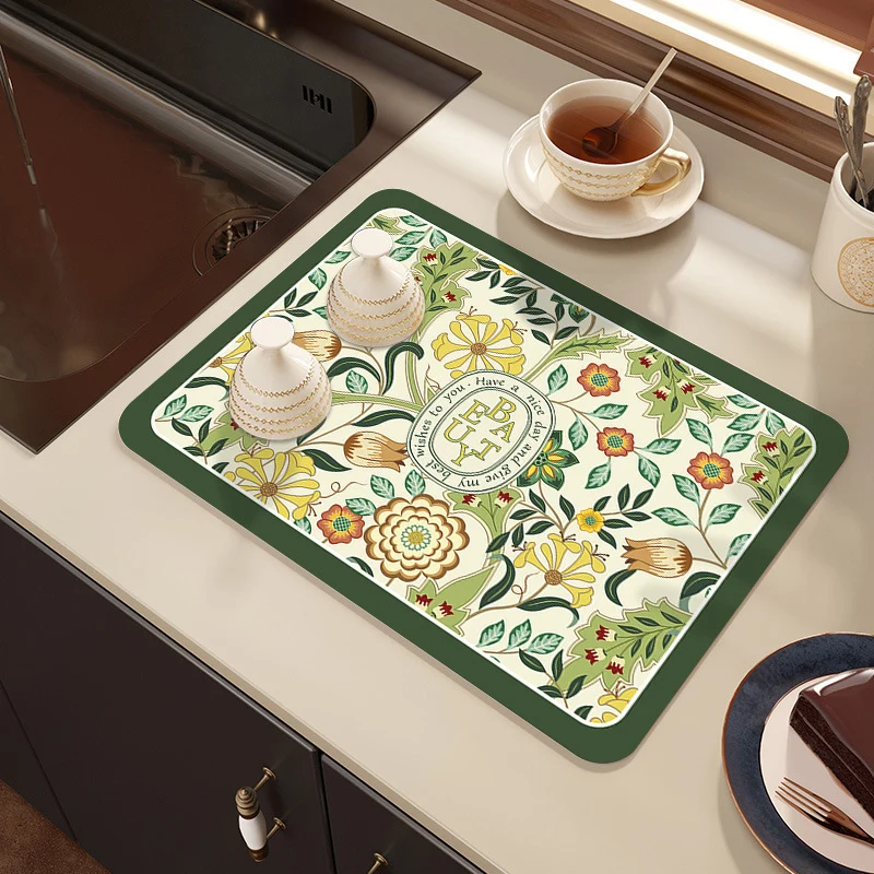 Decorative Kitchen Counter Mat Stornfield