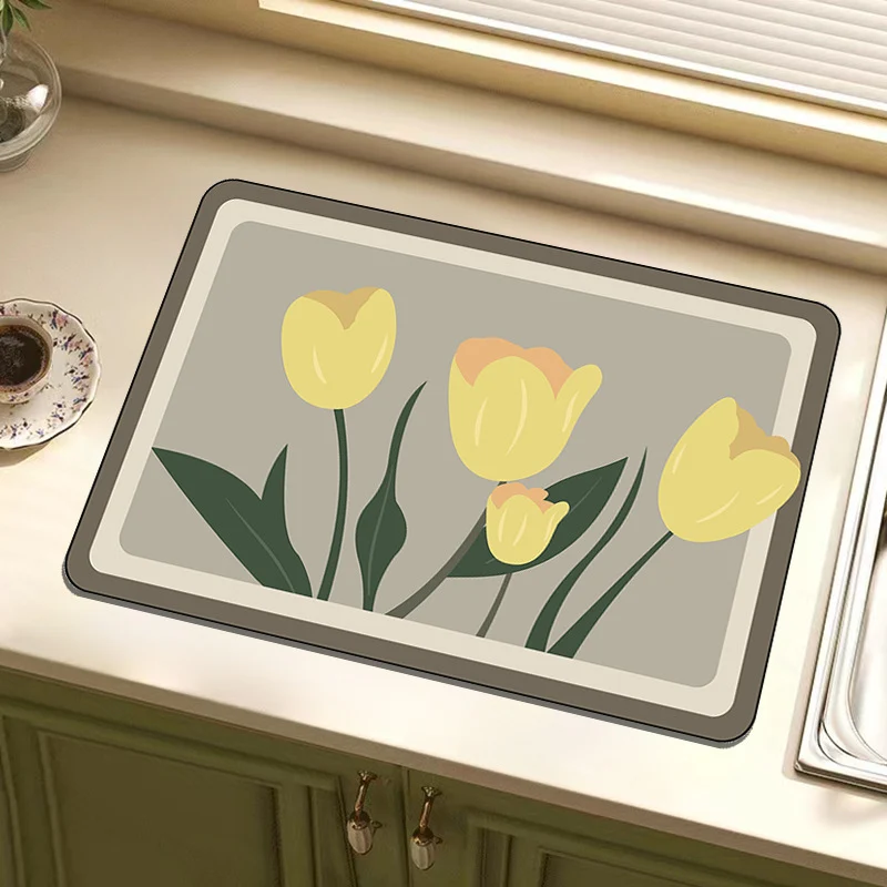 Decorative Kitchen Counter Mat Stornfield