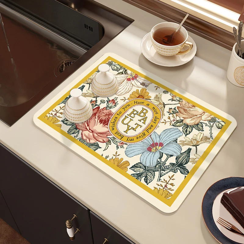 Decorative Kitchen Counter Mat Stornfield