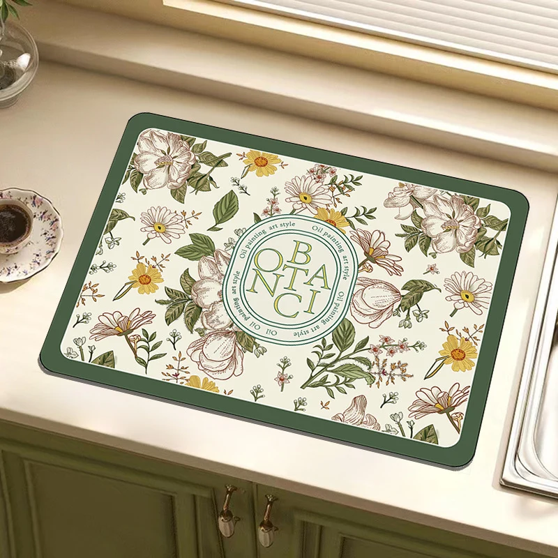 Decorative Kitchen Counter Mat Stornfield
