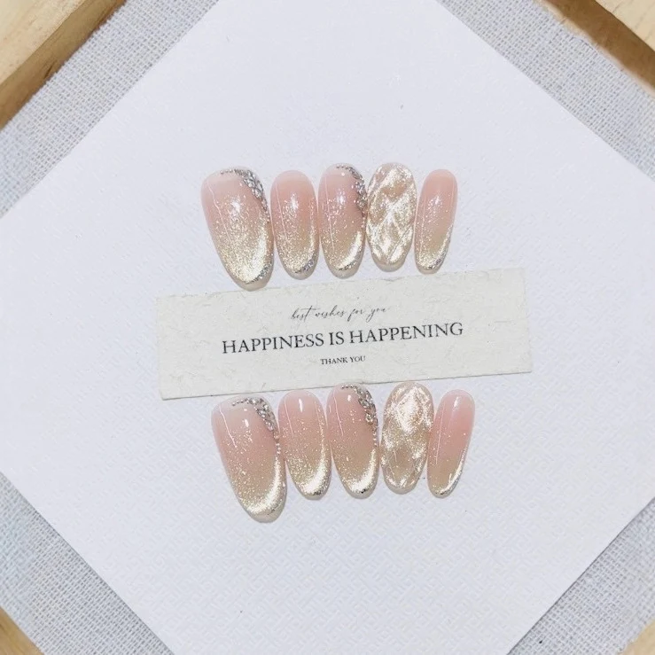Artistic Press-On Nail Set Stornfield