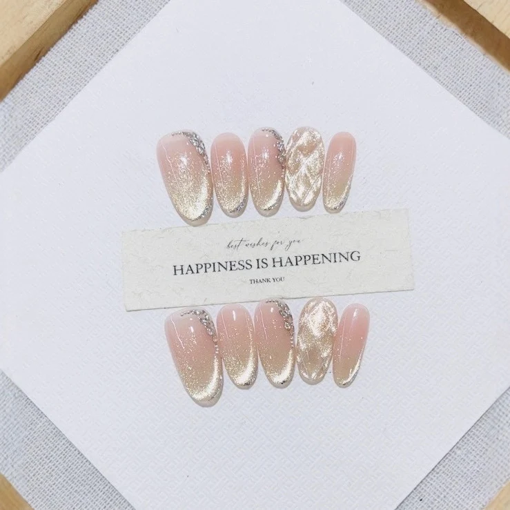 Artistic Press-On Nail Set Stornfield