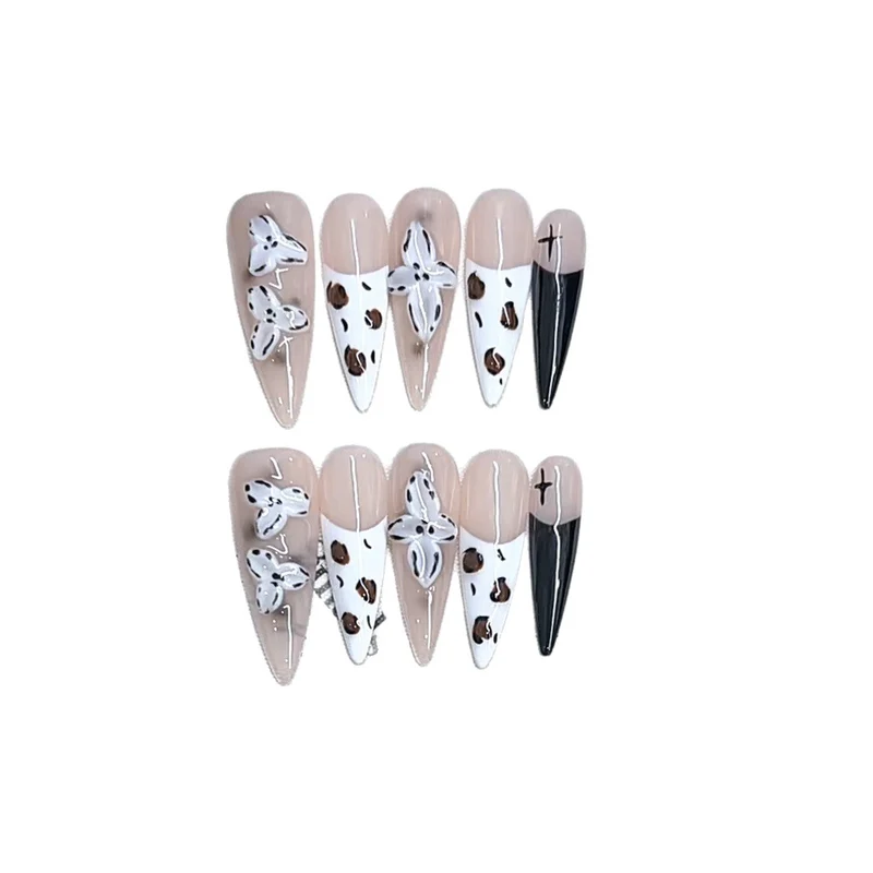 Artistic Press-On Nail Design Set Stornfield