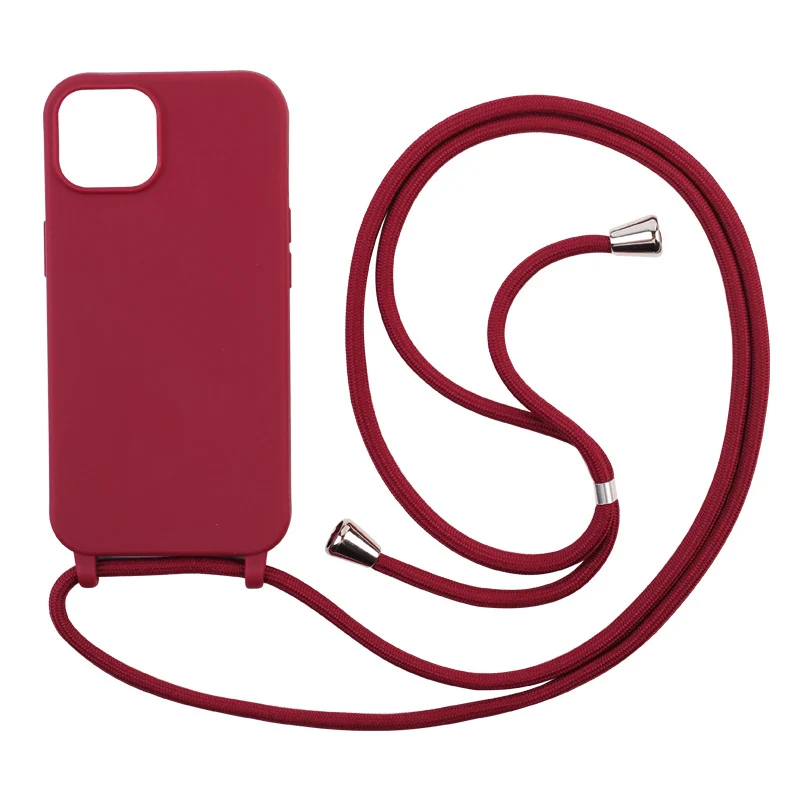 Versatile Silicone Phone Case with Adjustable Lanyard Stornfield