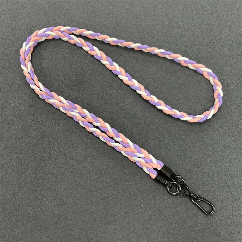 Braided Phone Lanyard with Secure Clips Stornfield