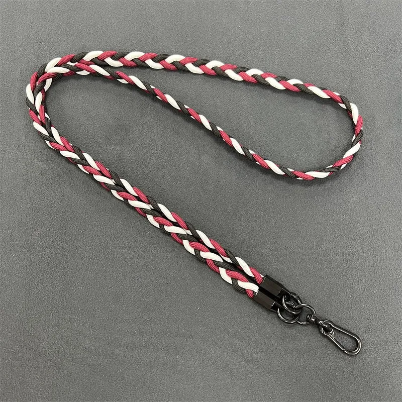 Braided Phone Lanyard with Secure Clips Stornfield