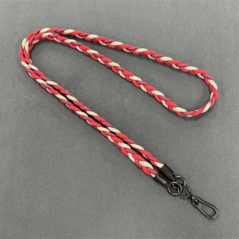 Braided Phone Lanyard with Secure Clips Stornfield