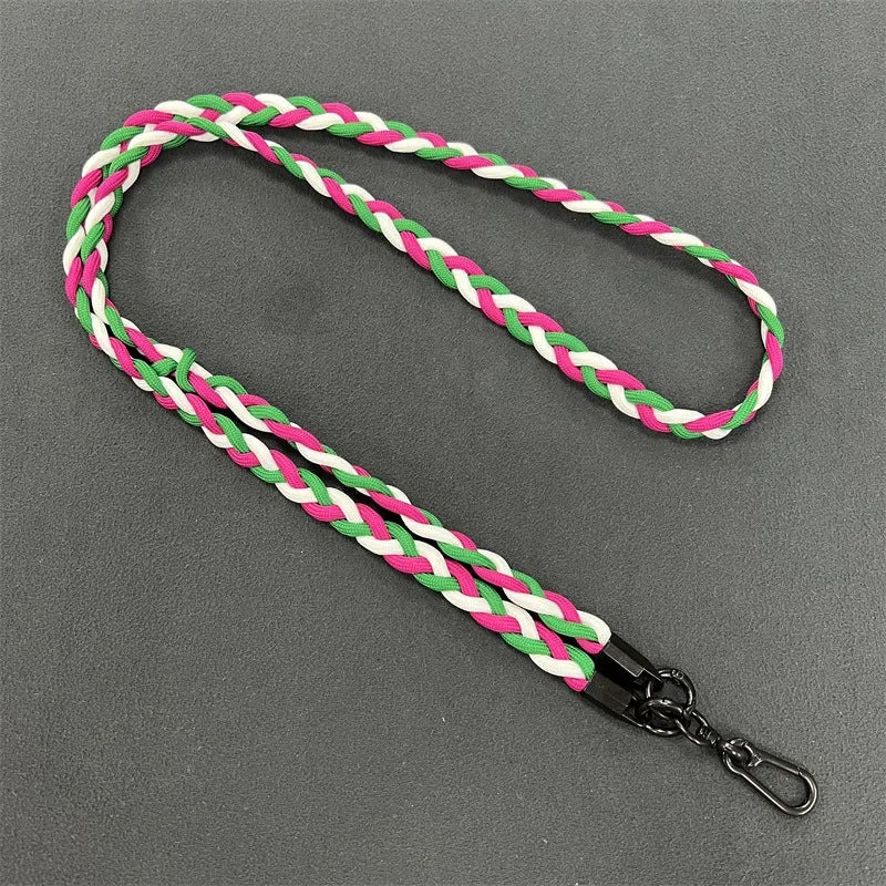 Braided Phone Lanyard with Secure Clips Stornfield