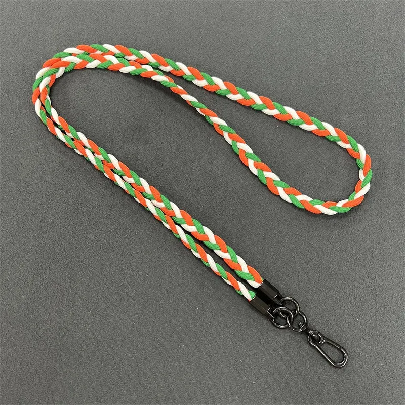Braided Phone Lanyard with Secure Clips Stornfield