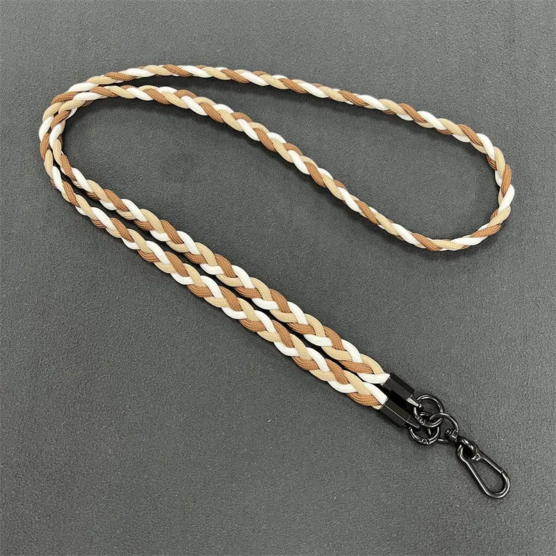Braided Phone Lanyard with Secure Clips Stornfield