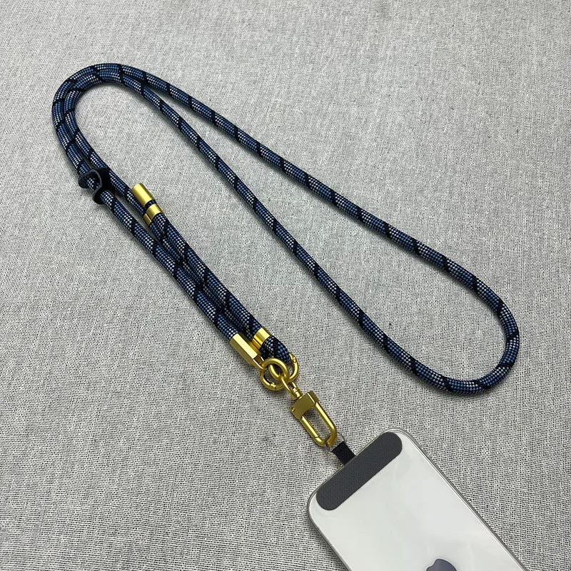 Adjustable Phone Lanyard with Metal Clips Stornfield