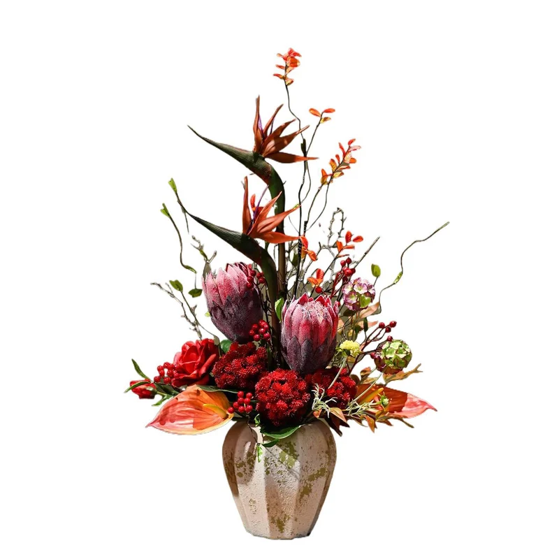 Wunderschöne künstliche Blumenmittelstück Arrangements
