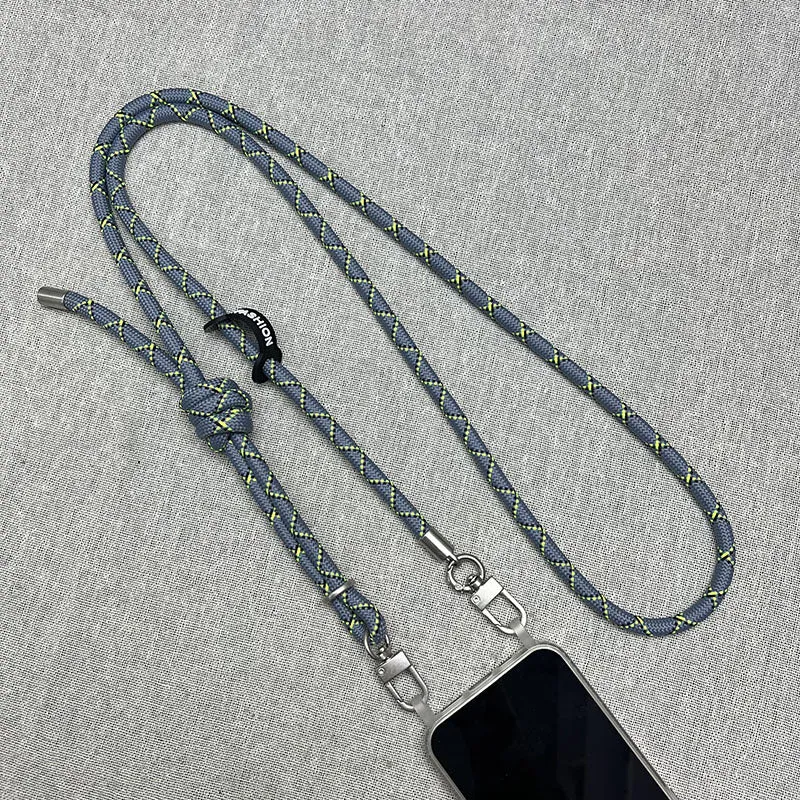 Adjustable Phone Lanyard Strap with Metal Clips Stornfield