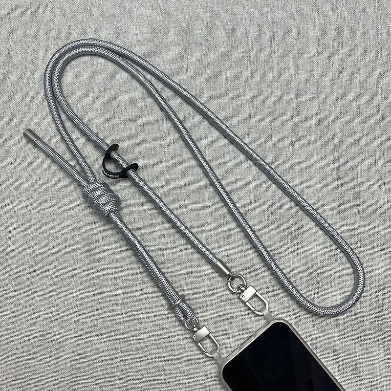 Adjustable Phone Lanyard Strap with Metal Clips Stornfield