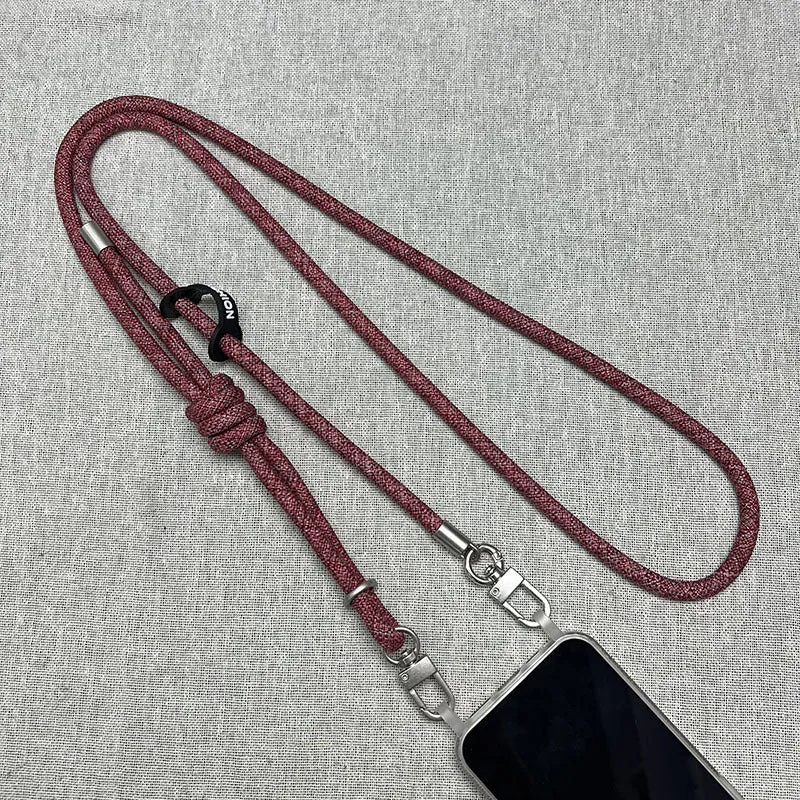 Adjustable Phone Lanyard Strap with Metal Clips Stornfield