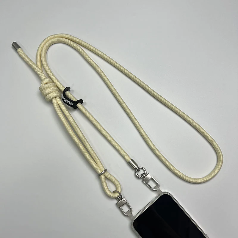 Adjustable Phone Lanyard Strap with Metal Clips Stornfield