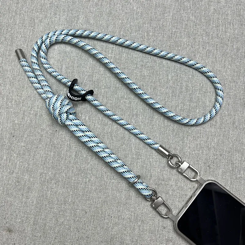 Adjustable Phone Lanyard Strap with Metal Clips Stornfield