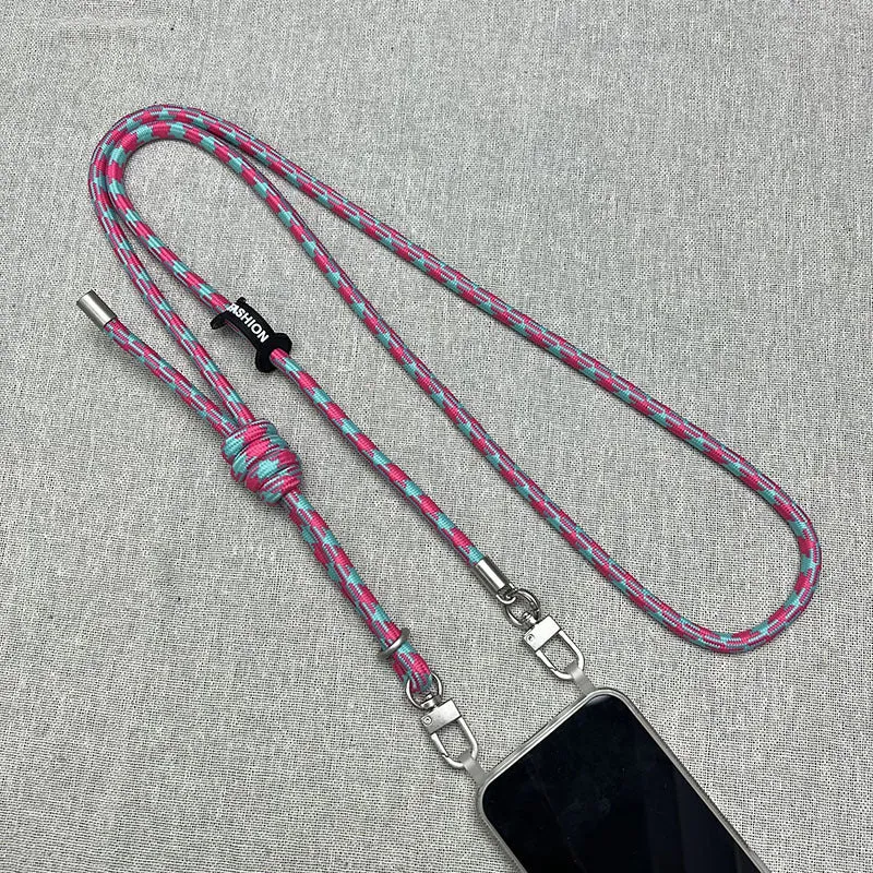 Adjustable Phone Lanyard Strap with Metal Clips Stornfield