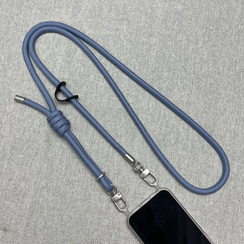 Adjustable Phone Lanyard Strap with Metal Clips Stornfield