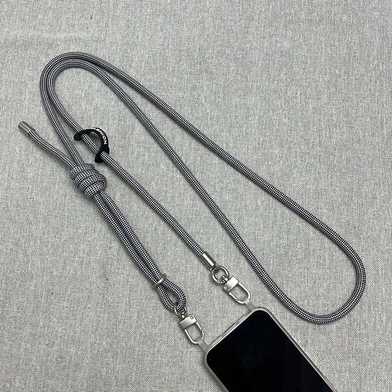 Adjustable Phone Lanyard Strap with Metal Clips Stornfield