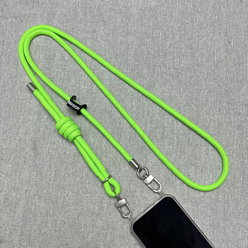 Adjustable Phone Lanyard Strap with Metal Clips Stornfield