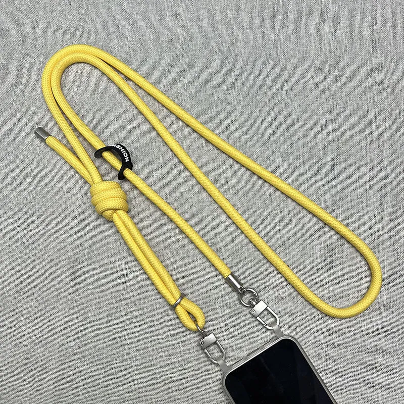 Adjustable Phone Lanyard Strap with Metal Clips Stornfield