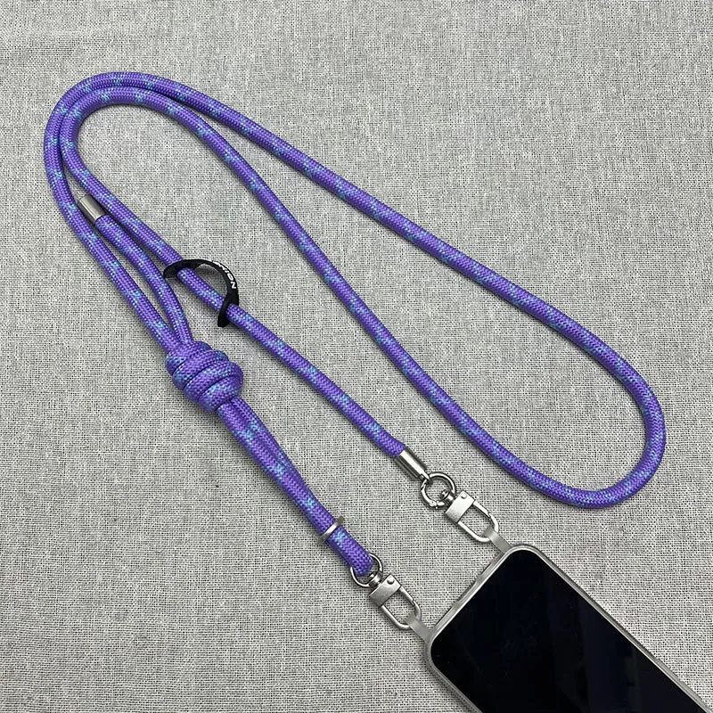 Adjustable Phone Lanyard Strap with Metal Clips Stornfield