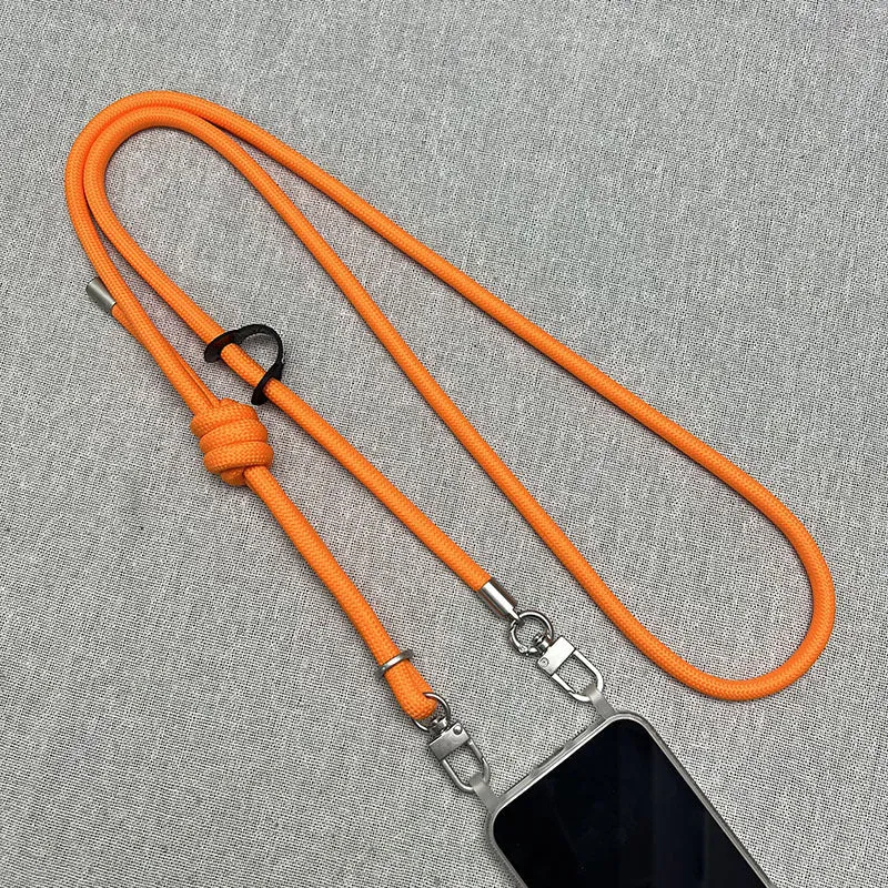 Adjustable Phone Lanyard Strap with Metal Clips Stornfield