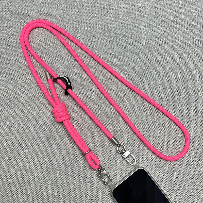 Adjustable Phone Lanyard Strap with Metal Clips Stornfield
