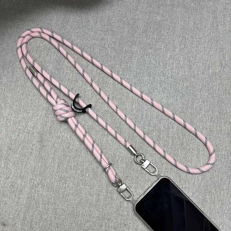Adjustable Phone Lanyard Strap with Metal Clips Stornfield