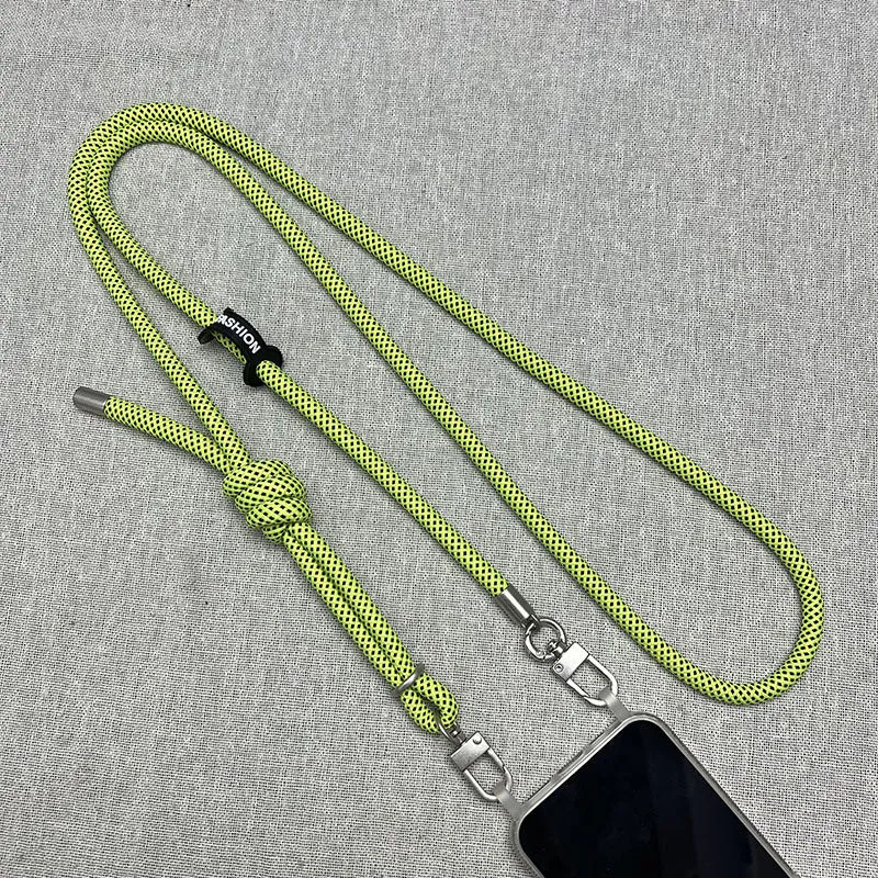 Adjustable Phone Lanyard Strap with Metal Clips Stornfield