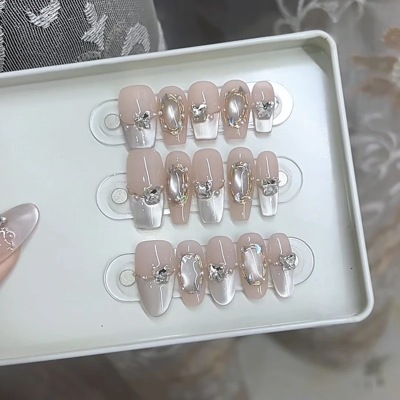 Elegant Gel Press-On Nail Collection Stornfield