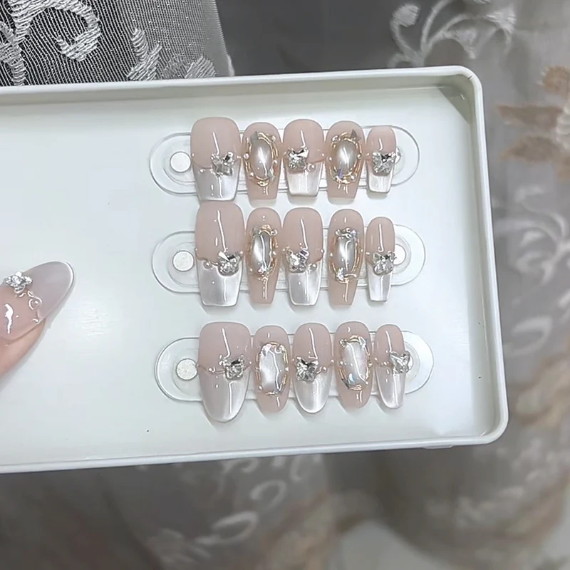 Elegant Gel Press-On Nail Collection Stornfield