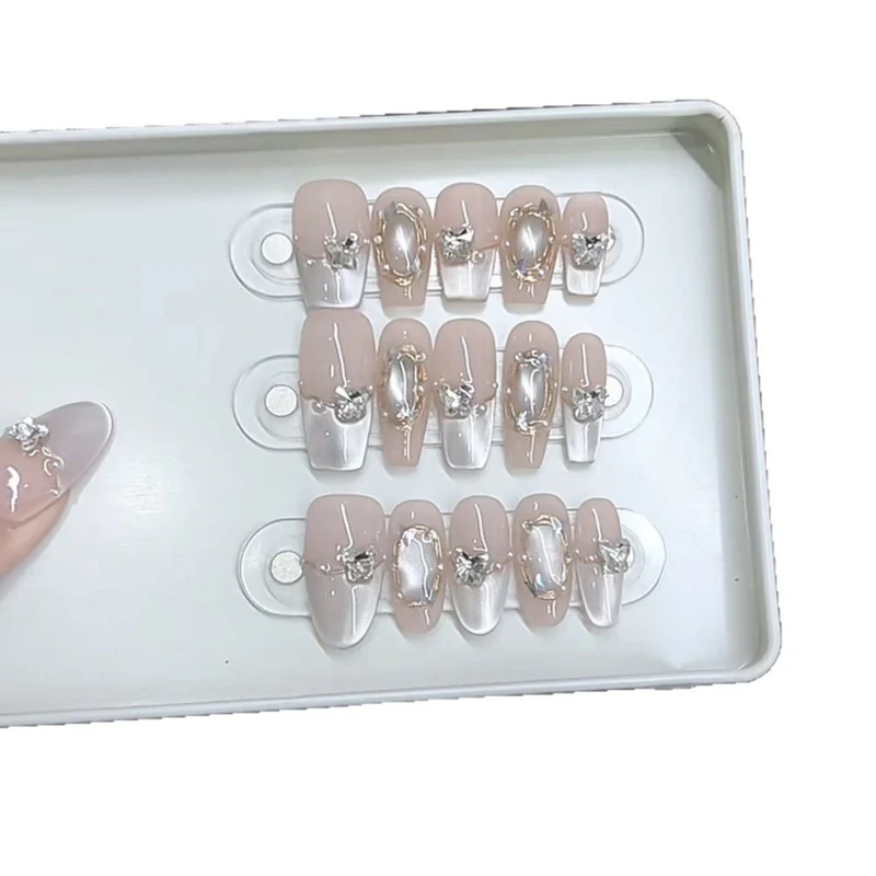 Elegant Gel Press-On Nail Collection Stornfield