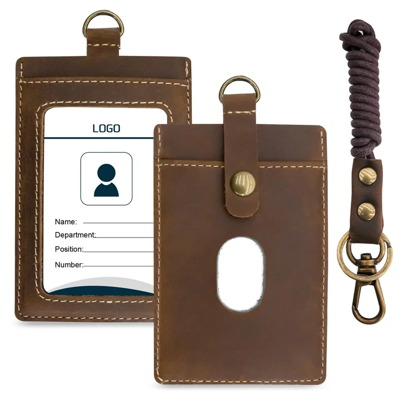 RFID-Blocking Leather ID Card Holder Stornfield