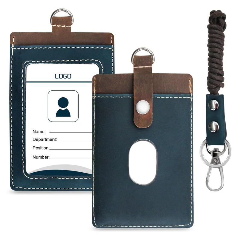 RFID-Blocking Leather ID Card Holder Stornfield