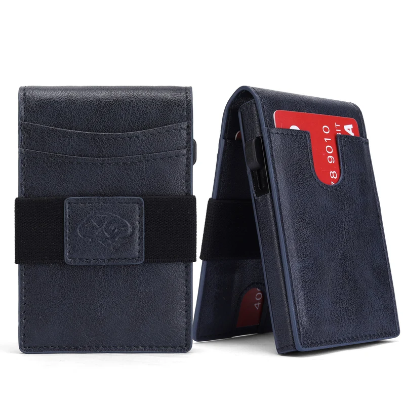 RFID-Blocking Leather Cards Holder Stornfield
